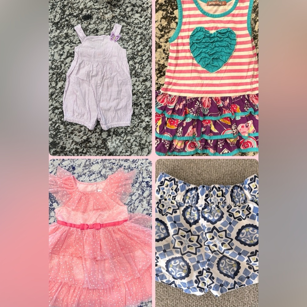 4 piece 3T Girls Dress / outfit lot